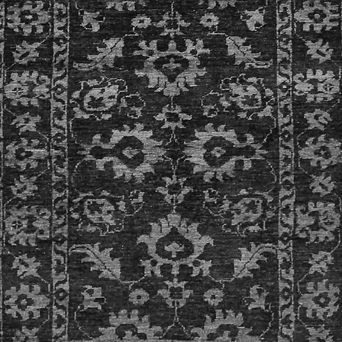 Machine Washable Oriental Gray Traditional Rug, wshabs745gry