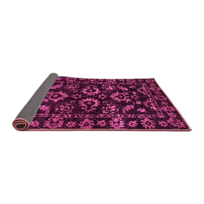 Sideview of Oriental Purple Traditional Rug, abs745pur