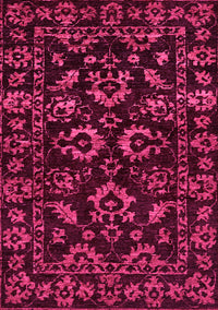 Oriental Pink Traditional Rug, abs745pnk