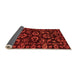 Sideview of Oriental Orange Traditional Rug, abs745org