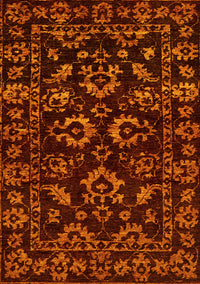 Oriental Yellow Traditional Rug, abs745yw