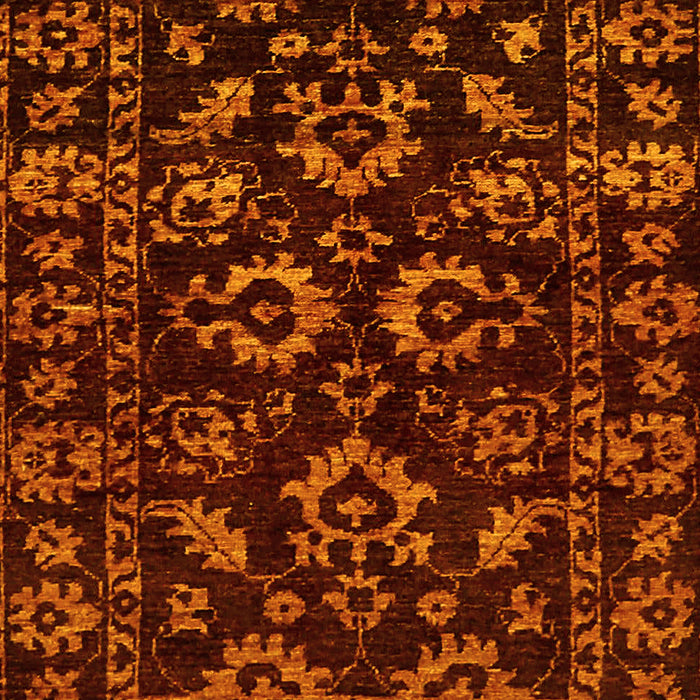Oriental Yellow Traditional Rug, abs745yw
