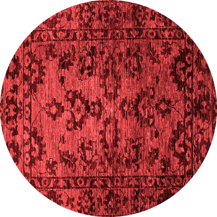 Machine Washable Abstract Red Modern Rug, wshabs746red