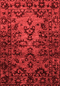 Abstract Red Modern Rug, abs746red