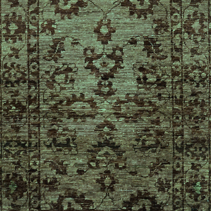 Machine Washable Abstract Turquoise Modern Area Rugs, wshabs746turq