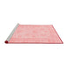 Traditional Red Washable Rugs