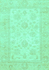 Oriental Turquoise Traditional Rug, abs747turq