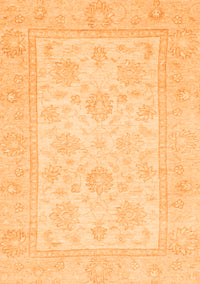 Oriental Orange Traditional Rug, abs747org