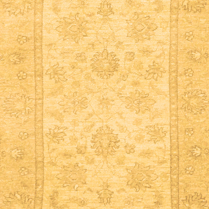 Machine Washable Oriental Brown Traditional Rug, wshabs747brn