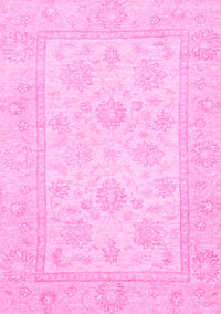 Oriental Pink Traditional Rug, abs747pnk