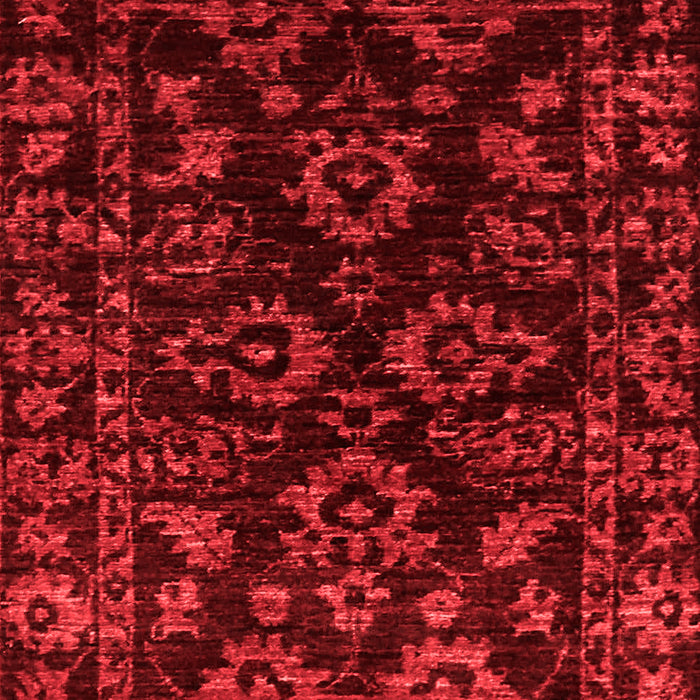 Machine Washable Abstract Red Modern Rug, wshabs748red