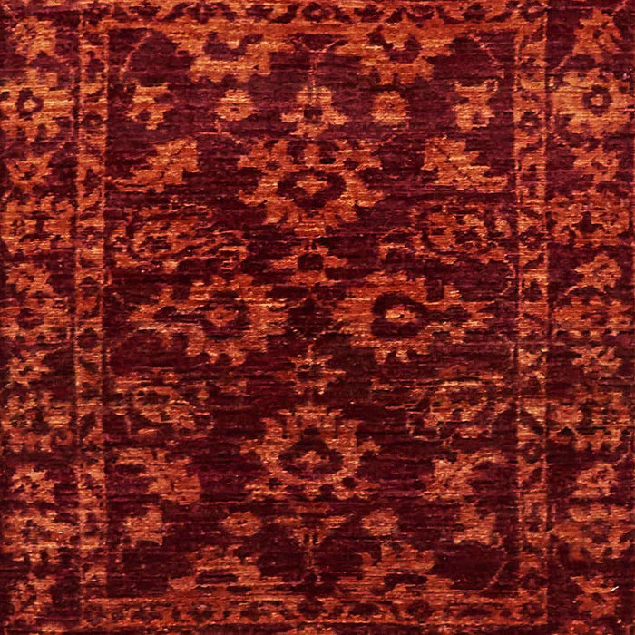 Machine Washable Abstract Crimson Red Rug, wshabs748