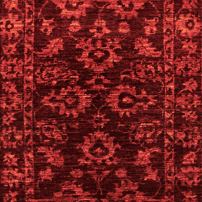 Machine Washable Abstract Orange Modern Area Rugs, wshabs748org