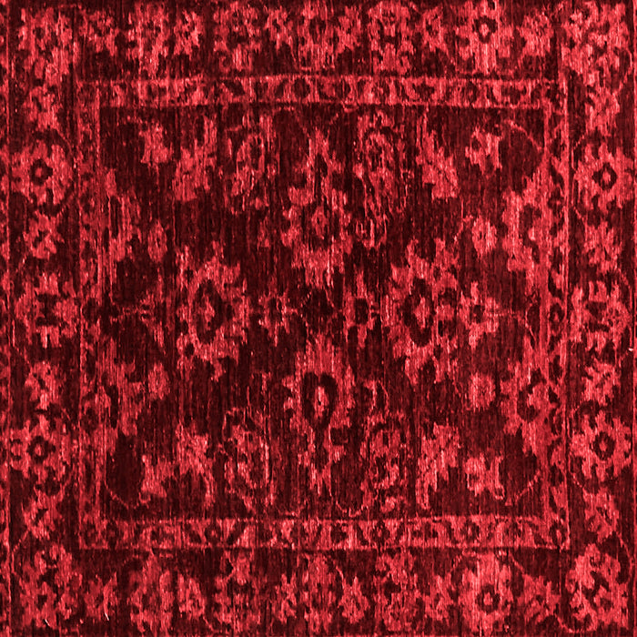 Machine Washable Abstract Red Modern Rug, wshabs748red
