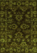 Abstract Green Modern Rug, abs748grn