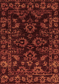 Abstract Brown Modern Rug, abs748brn