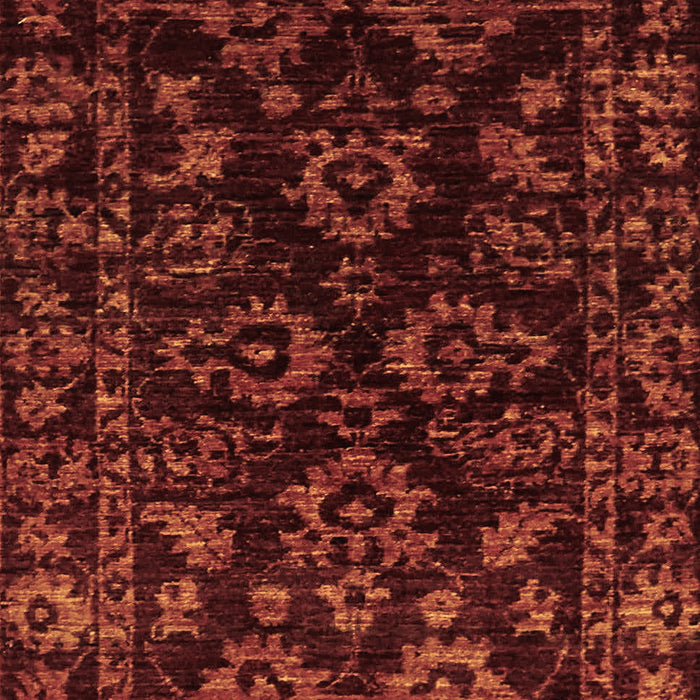 Abstract Brown Modern Rug, abs748brn