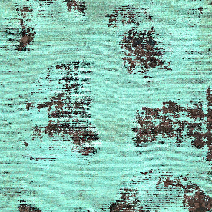 Abstract Turquoise Modern Rug, abs749turq