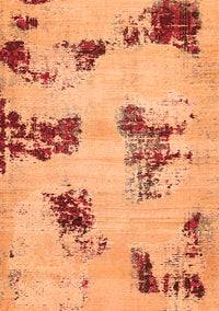 Abstract Orange Modern Rug, abs749org