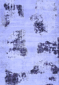 Abstract Blue Modern Rug, abs749blu