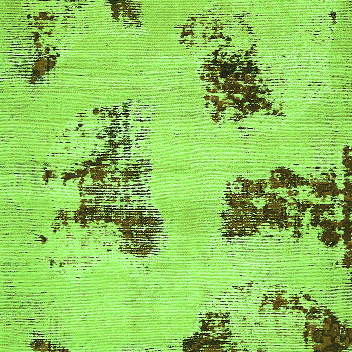 Abstract Green Modern Rug, abs749grn