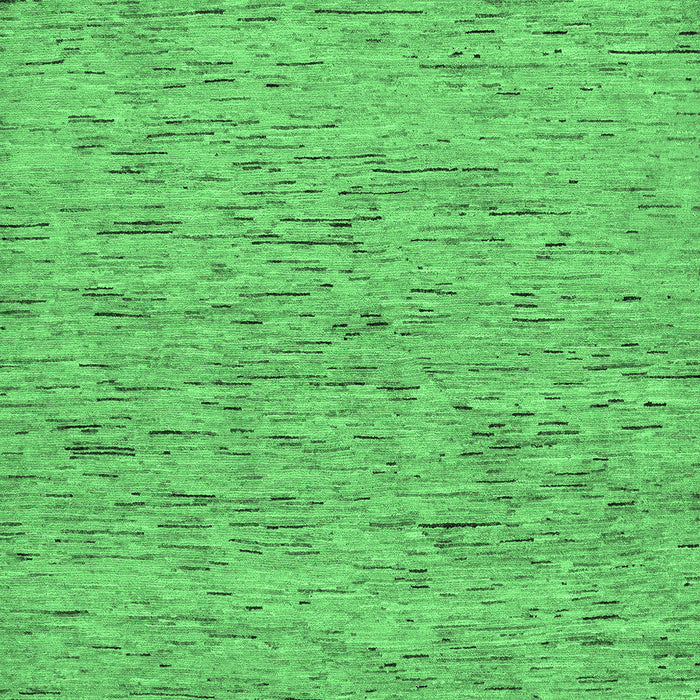 Machine Washable Abstract Emerald Green Modern Area Rugs, wshabs74emgrn