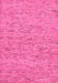 Machine Washable Abstract Pink Modern Rug, wshabs74pnk