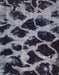 Machine Washable Abstract Dark Gray Rug, wshabs750