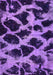 Machine Washable Abstract Purple Modern Area Rugs, wshabs750pur