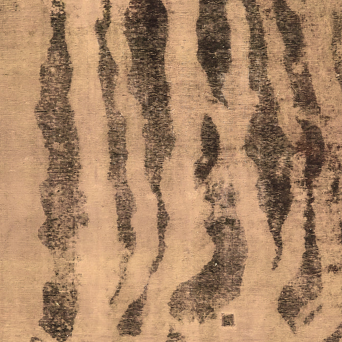 Machine Washable Abstract Brown Modern Rug, wshabs751brn