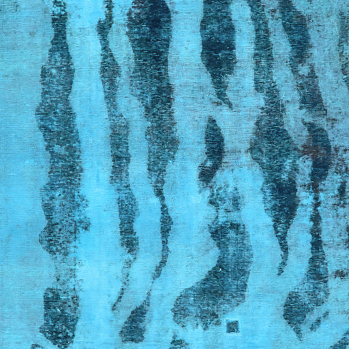 Abstract Light Blue Modern Rug, abs751lblu