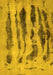 Machine Washable Abstract Yellow Modern Rug, wshabs751yw