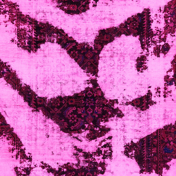 Machine Washable Abstract Pink Modern Rug, wshabs752pnk