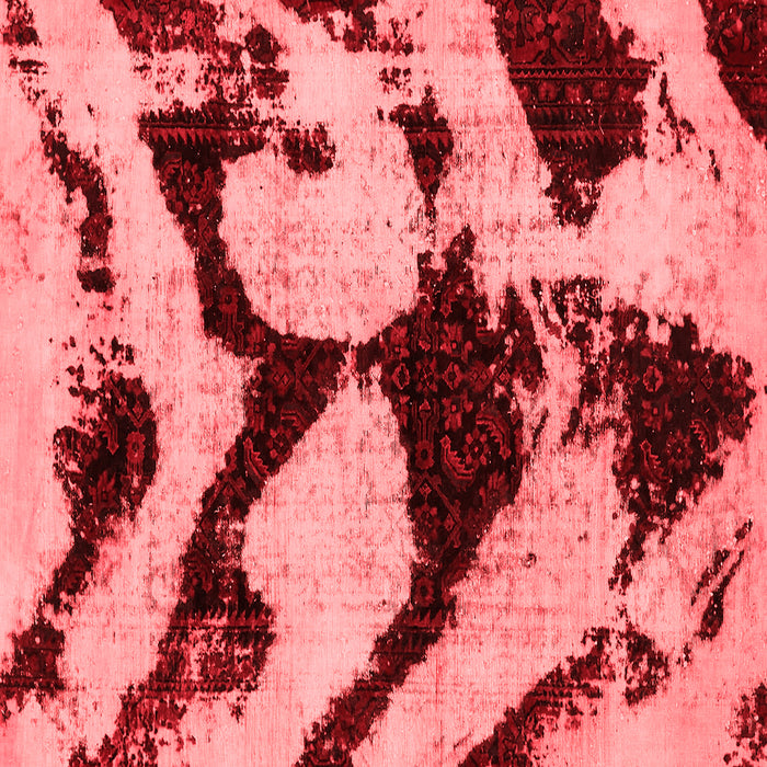 Machine Washable Abstract Red Modern Rug, wshabs752red