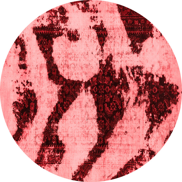 Machine Washable Abstract Red Modern Rug, wshabs752red