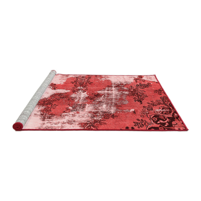 Modern Red Washable Rugs