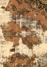 Abstract Brown Modern Rug, abs753brn