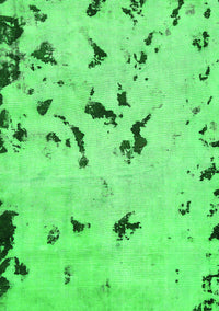 Abstract Green Modern Rug, abs754grn