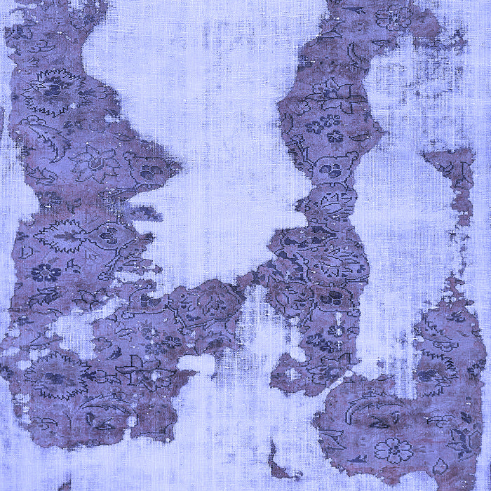 Abstract Blue Modern Rug, abs755blu