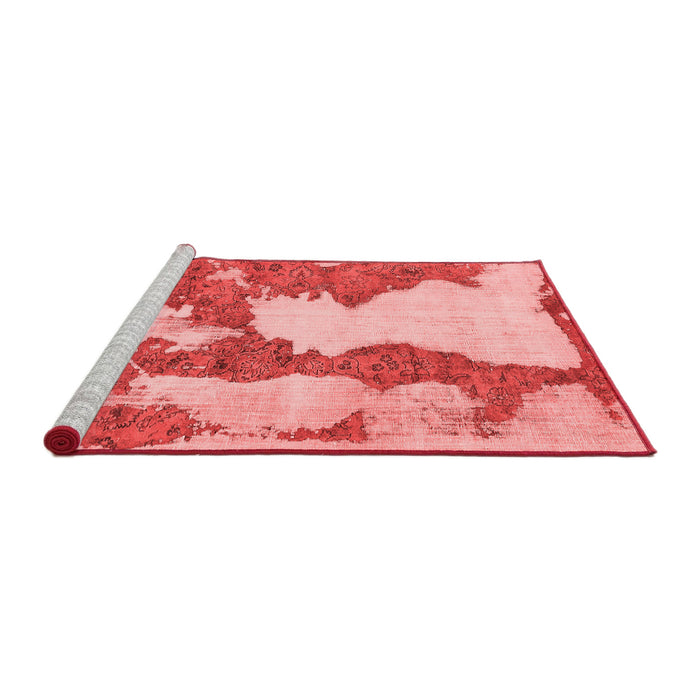 Modern Red Washable Rugs