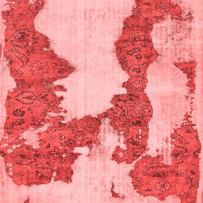 Machine Washable Abstract Red Modern Rug, wshabs755red