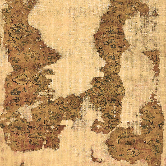 Abstract Brown Modern Rug, abs755brn