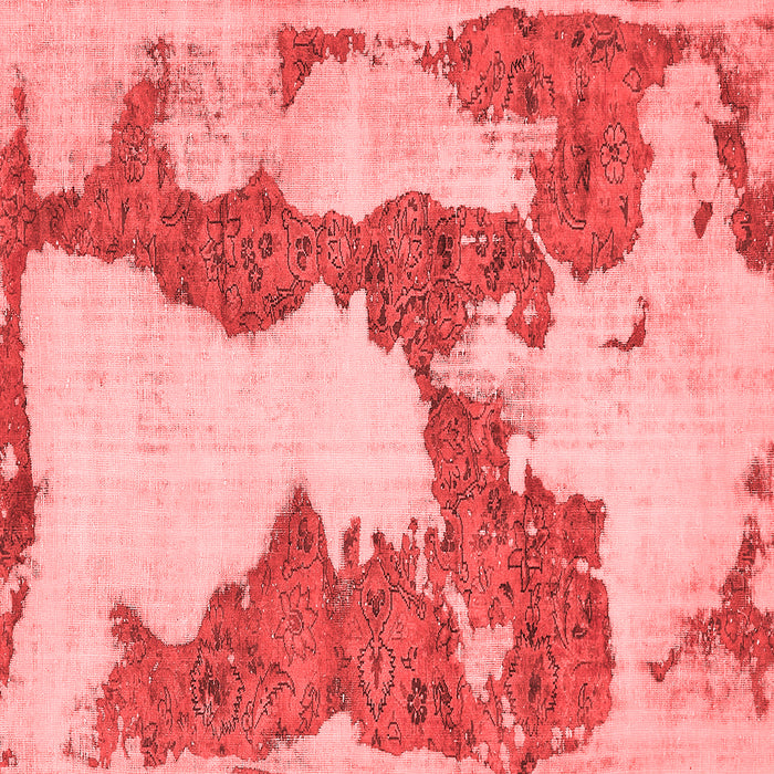 Abstract Red Modern Rug, abs755red