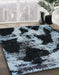 Machine Washable Abstract Columbia Blue Rug in a Family Room, wshabs756