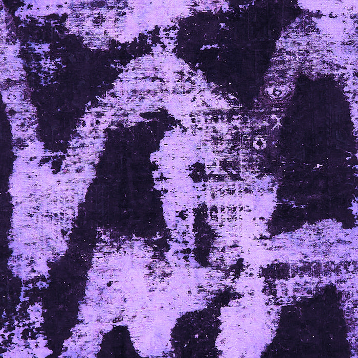 Machine Washable Abstract Purple Modern Area Rugs, wshabs756pur