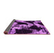 Sideview of Abstract Pink Modern Rug, abs756pnk