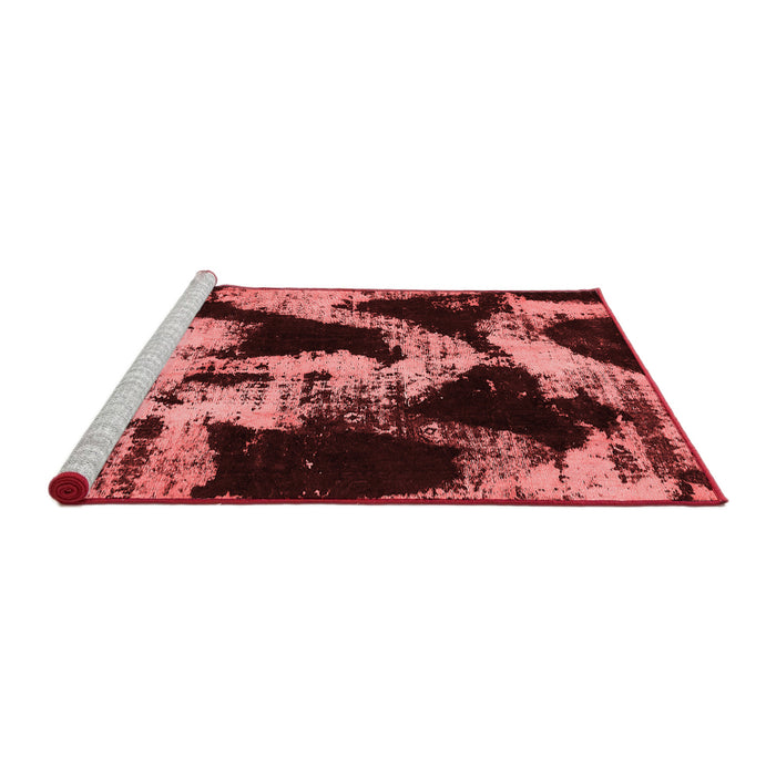 Modern Red Washable Rugs