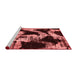 Modern Red Washable Rugs