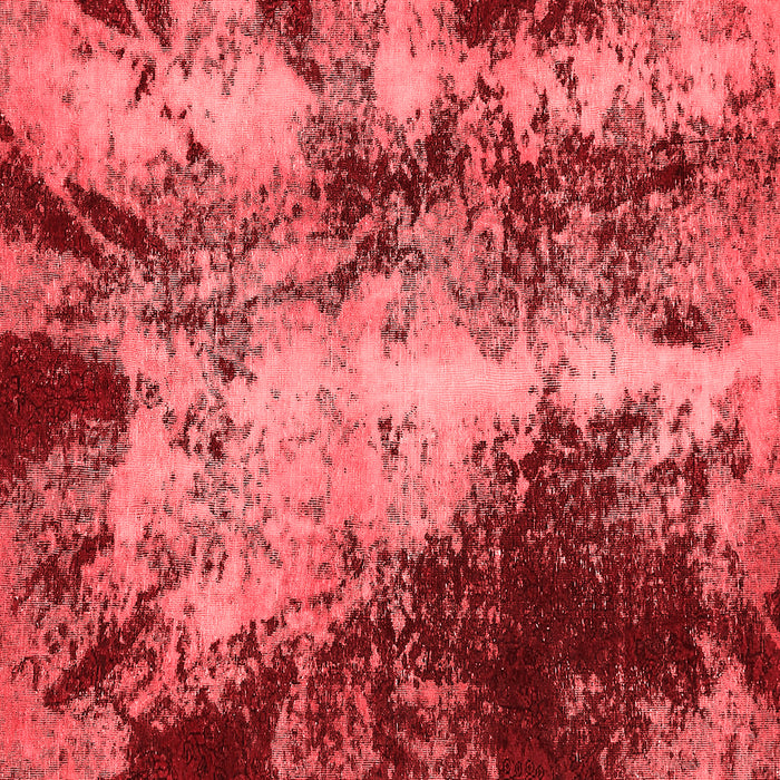 Machine Washable Oriental Red Traditional Rug, wshabs757red