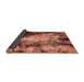 Sideview of Oriental Brown Traditional Rug, abs757brn